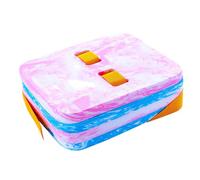 Swimming Training, Swimming Kicks Board, Youth Swim Aid Kick Boards Pool for Kids, Promotes Natural Position, Red, Blue Cute Design (Random), 2702180mm