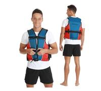 Swimming Vest, Lightweight Fly Fishing Floatation Vest with Adjustable Belt, High Buoyancy Breathable Swimming Vests for Swimming Surfing Kayaking Water Sports Activities(S/M)