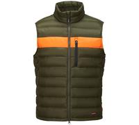 SWIMS Portland Vest Stripe New Olive Talla: XXS | Chalecos sin Mangas Outlet | Hombre | Verde