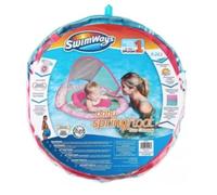 SwimWays Baby Spring Float Sun Canopy - Unicornio sirena rosa - 9-24 meses