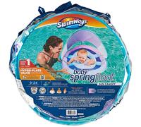 Swimways Sun Canopy - Flotador inflable de primavera para bebés de 9 a 24 meses, diseño de sirena