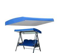 Swing Canopy Cover - 75 x 47 Inch Waterproof Patio Swing Canopy Replacement, Anti UV Outdoor Shade Cover for Swings Chairs Patio Porch Garden Yard Furniture Weather Protection