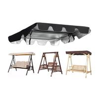 Swing Canopy - Parasol de tela Oxford resistente al viento | Toldo de repuesto para columpio al aire libre para jardín, patio, porche, parque infantil, balcón, asiento de muebles