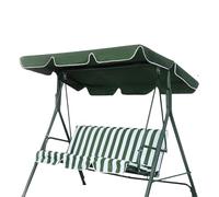 Swing Canopy Replacement Cover - Outdoor Waterproof UV Resistant for Hammock Shade Top | Sturdy Fabric with Roof Protector, Sun Shade Cover for Garden Porch Deck Yard Park Furniture