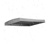 Swing Canopy Replacement Cover - Waterproof Patio Roof Top, Outdoor Porch Seat Shield with Sturdy Tear Resistant Fabric, UV Blocking Weather Protector, Ideal for Garden Yard Furniture