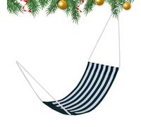 Swing Christmas Hammock, Hamaca Striped, Accesorios de Navidad Accesorios y Accesorios para muñecas de Navidad Lindos | Accesorios de Navidad Accesorios para muñecas de Navidad y Accesorios de Navidad