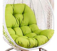 Swing Cushion, Cojín for Silla Colgante Grande, Resistente al Sol, Duradero, cojín for Silla de Hamaca de jardín, Almohadilla for Silla con Textura Fresca for Verano(Green)