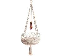 Swing de Gato, Cama de Gato Colgante de 49 Pulgadas con Estera de algodón, Hamaca de Estilo Boho con Borla, Cama de Hamaca para Gatos Que Salva el Espacio para Dormir, Jugar y descansa