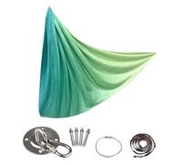 Swing De Yoga De Hamaca Aérea | Conjunto De Swing De Yoga Portátil | Inversión Swings Sling Hammock | Hamaca De Fitness Estiramiento Ligero Para Baile De Antena, Acrobacias | Equipo De Ejercici