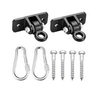 Swing Hangers | Heavy Duty Hammock Hooks | 2 Pieces Punch Bag Installation Accessories For Playground Parents DIY Enthusiasts Gardeners Campground Daycare Centers Schools Backyard Porch