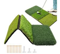 Swing Mat, golpea Mat - Estera portátil artificial golpea | Herramientas de práctica de swing, er accesorios de tren para hombres y mujeres