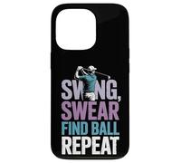 Swing Swear Find Dad Golf Best Dad by Par Funny Par Golfing Carcasa para iPhone 13 Pro