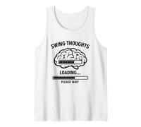 Swing Thoughts Cargando Breakfast Ball Right Club Aunque Camiseta sin Mangas