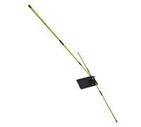 Swing Trainer - Soporte de ángulo ajustable para golf, palos de alineación, herramienta de práctica de putting profesional, para interiores y exteriores, hogar, oficina, patio, ayuda a mejorar el