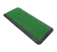 Swing Training Mat | Artificial Grass & Rubber Base for Indoor/Outdoor Practice | Portable Practice Mat for Beginners/Home Use | Shock Absorption, Sturdy