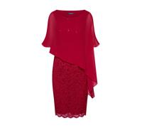 SWING Vestido rojo vino 42 rojo vino