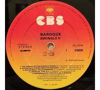 SWINGLE 2 - BAROQUE LP (VINYL) UK CBS 1976