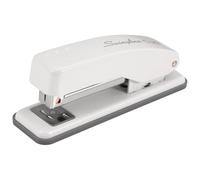 Swingline Cub - Grapadora compacta de metal, color blanco ártico (S701067)