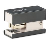 Swingline Mini grapadora de moda, 12 hojas, color negro