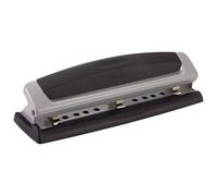 Swingline Precision Pro - Perforador de papel (Negro, Plata)