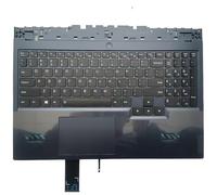 SWINKU For Lenovo Legion 5-15 5-15ITH6H 5-15ITH6 5-15ACH6H 5-15ACH6 5-15ACH6A US/UK/Spanish Laptop Keyboard with palmrest Upper Cover (Color : US)