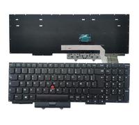 SWINKU New Latin LA/Spanish SP/French FR AZERTY Laptop Keyboard For Lenovo ThinkPad E15 Gen 2 (Type 20T8 20T9 20TD 20TE) (Color : FR No Backlit)