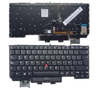 SWINKU New Lation LA Spanish SP Laptop Keyboard for Lenovo thinkpad X1 Carbon 5th Gen 5 2017 Backlight 01ER665