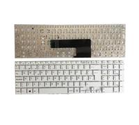 SWINKU Spanish Laptop Keyboard Layout For Sony Vaio SVF152C29M Svf152a29v SVF1521B1EW SVF15 White/Black/Silver (Color : Wit)