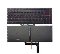 SWINKU Spanish SP Laptop Keyboard for MSI GF63 8RC 8RD MS-16R1 MS-16R4 GF65 Thin 9SD 9SE 10SD 10SE MS-16W1 GS65 GS65VR MS-16Q1 Backlit
