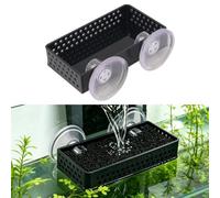 Swirge Difusor deflector de filtro de acuario con esponja, 14 cm de ancho | Filtro acrílico para acuario, reductor de flujo lento con ventosa, accesorios para tanque betta, apto para la mayoría de