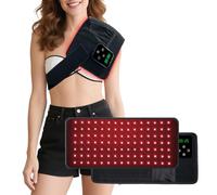 Swirise Cinturón de terapia de luz roja con diseño portátil ajustable y cómodo
