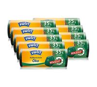 Swirl 35 L Certificado bolsas de basura con cinta de cierre, 9 unidades) (9 x 12 unidades)