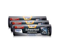 Swirl 4006508215751 bolsa para basura - Bolsa de basura (Polietileno, Negro) 5 Piezas, Paquete de 3