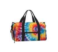 Swirl - Bolsa de deporte para hombres y mujeres, estilo bohemio, para fin de semana, viajes, con compartimento para zapatos, resistente al agua, para deportes, para la noche, baile, yoga