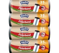 Swirl Bolsas de basura con cinta de fijación, multipack de 4 x 35 l/10 bolsas
