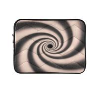 Swirl - Funda acolchada para portátil de 15 a 16 pulgadas, color negro