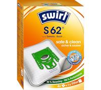 Swirl H 62 MicroPor - Bolsas de papel filtrantes antiolores con filtro Hepa