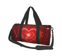 Swirl Heart - Bolsa de viaje con diseño de galaxia, bolsa de gimnasio para hombres y mujeres, bolsa deportiva para viajes de fin de semana, trabajo, camping