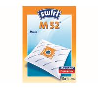SWIRL M 52 - Bolsas para aspiradora Miele tipo K, 52 MicroPor