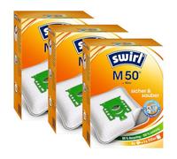 Swirl M50 - Bolsas para aspiradora Miele Comfort, S 381 y otros modelos A 12 Beutel SWIRL M50