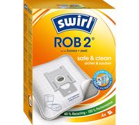 Swirl rob 2 ecopor - bolsas para aspiradora ecovacs y yeedi, 4 bolsas
