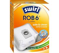 Swirl ROB 6 EcoPor - Bolsas para aspiradora Deebot T10+, Deebot T20 Omni, Deebot X1 Omni, Deebot X1 Plus y Deebot X1e Omni, 4 bolsas