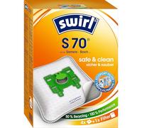 Swirl S 70 AirSpace - Bolsas para aspiradora, 4 Bolsas y 1 filtro