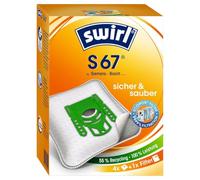 Swirl S67 - Bolsas para aspiradora para Bosch BSG 70000... 79999 Formula Hygienixx y otros modelos 04 Beutel SWIRL S67