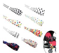 SwirlColor 8 Piezas Correa de Juguete para Cochecito de Juguete Portátil PP Anti Caída Juguetes Ajustable Correa Clip Titulares de Cinturón