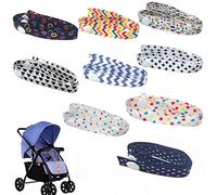 SwirlColor Correa Juguetes Anticaída Soporte para Accesorios para Cochecito Correa Ajustable para Cochecito Patrones Surtidos 9 Piezas (60 cm / 24 Pulgadas)