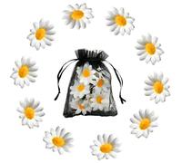 SwirlColor pelo clips de la dama de hermosas de novia de la margarita mujer muchacha (10)