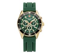 Swiss Alpine Military 7034.9 Reloj analógico de Cuarzo para Hombre con cronógrafo de Silicona