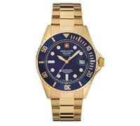 Swiss Alpine Military Master-Diver 7053.1 Reloj analógico de Cuarzo de Acero Inoxidable para Hombre