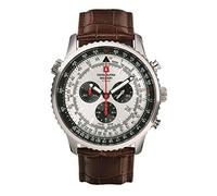 Swiss Alpine Military 7078.9 Reloj analógico de Cuarzo para Hombre de Cuero